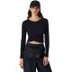 2. Koszulka Champion Crewneck Croptop W 117435 KK001