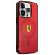4. Etui Ferrari Translucent MagSafe na iPhone 14 Pro Max - czerwone