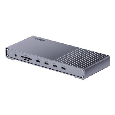 21. Unitek Potrójna stacja dokująca USB4 40Gb/s,zasilacz 120W