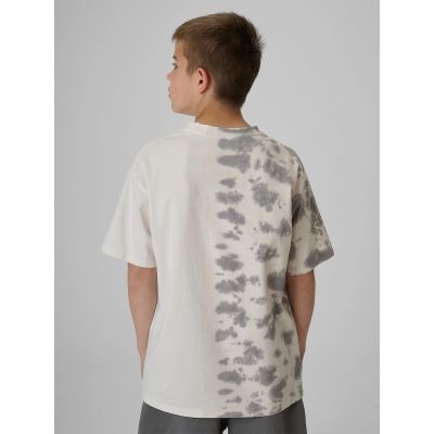 2. T-shirt bawełniany chłopięcy 4F 4FJRSS26TTSHM4168-91A