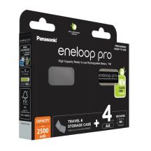 PANASONIC ENELOOP PRO AA 2500mAh 4 szt + box