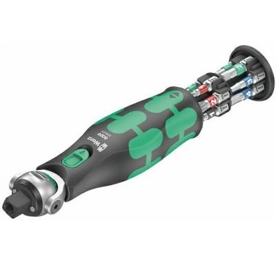 11. Wera 05004280001 klucz zapadkowy 13 szt. Czarny, Zielony