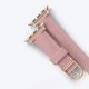 8. Skórzany pasek AMAZINGTHING Class Band do Apple Watch 45 / 46 / 49 mm - różowy