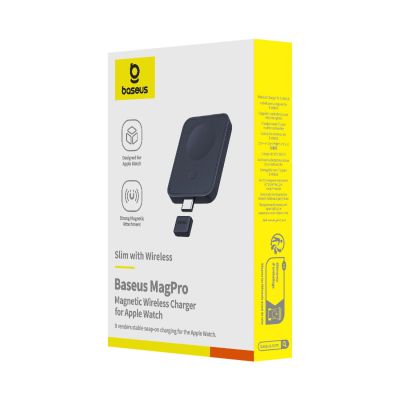 11. Ładowarka indukcyjna Baseus MagPro 2.5W magnetyczna do Apple Watch - czarna