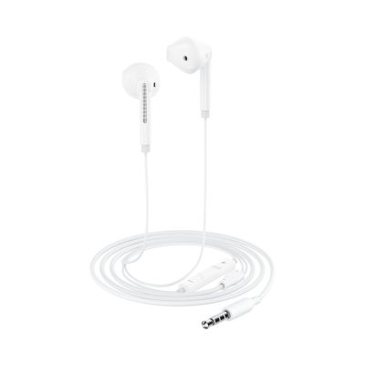 5. Słuchawki przewodowe Acefast L14 douszne z mikrofonem mini jack 3.5 mm - białe