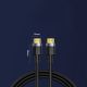 14. Kabel Baseus Cafule HDMI / HDMI 2.0 4K 60 Hz 3D 18 Gbps 3 m - czarny
