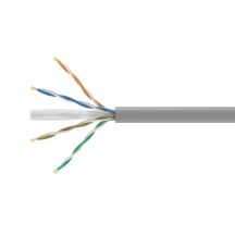 Wyposażenie Instalacji Kabel Cat6 U/UTP ECA 305,00m szare PVC