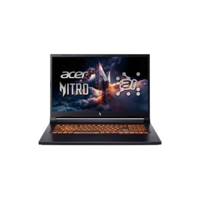 Laptop Acer Nitro V 17 ANV17-41-R27Z | Obsydianowa czerń | 17,3" | Systemy ochrony przed włamaniem | Złącze QHD | 2560 x 1440 pikseli | Procesor AMD Ryzen 7 | 32 GB DDR5 | SSD 1000 GB | NVIDIA GeForce RTX 5060
