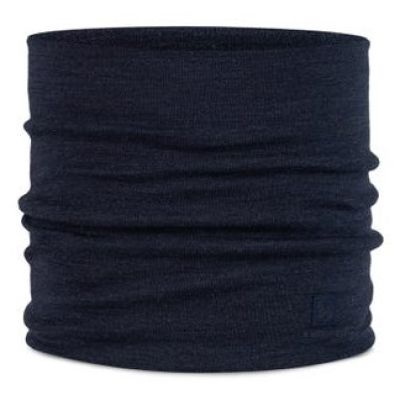 3. Bandana BUFF MERINO HEAVYWEIGHT NECK WARMER SOLID INDIGO