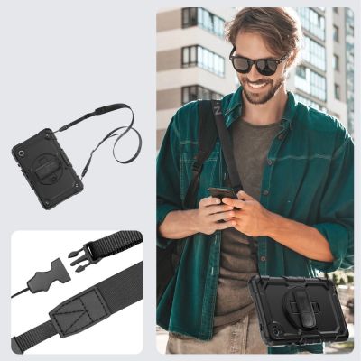 6. Etui Tech-Protect Solid360 na Samsung Galaxy Tab A9+ 11.0 X210 / X215 / X216 - czarne