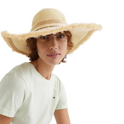 9. Kapelusz Tommy Hilfiger H Summer Straw Hat W AW0AW11803