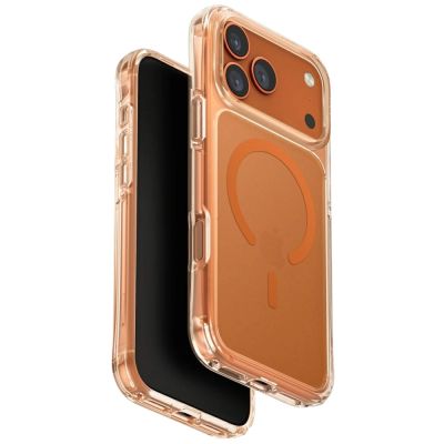 7. Etui UNIQ LifePro Xtreme Magclick Charging do iPhone 17 Pro Max - pomarańczowe