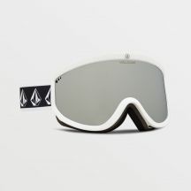 Gogle narciarskie damskie/męskie Volcom Footprints snowboardowe sportowe srebrne (VG0622116)