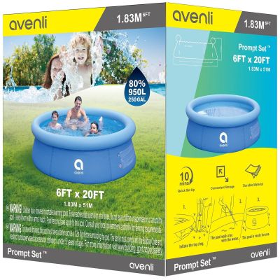 3. BASEN ROZPOROWY Z DMUCHANYM KOŁNIERZEM 183X51CM 12025