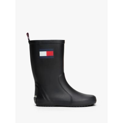 Tommy Hilfiger kalosze FLAG RAIN BOOT T3XC-33923-0047999 BLACK