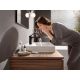 6. Hansgrohe Vivenis jednouchwytowa bateria umywalkowa 110 z podnoszoną zatyczką czarny mat