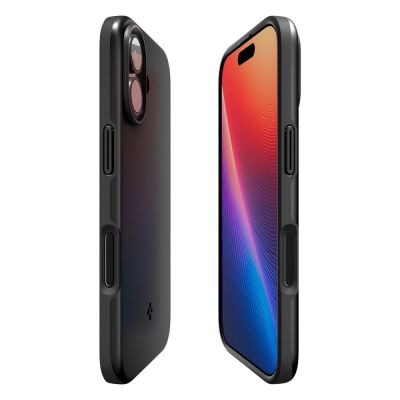 12. Etui Spigen Thin Fit MagSafe na iPhone 17 - czarne
