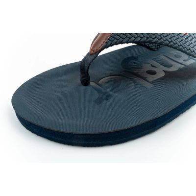 6. Wrangler buty klapki męskie laczki Zane Flipflop granatowe japonki