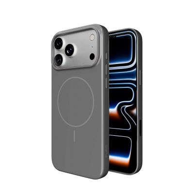 10. Etui ochronne Puro Pulse na iPhone 17 Pro poliwęglanowe - szare