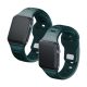 6. Pasek silikonowy 3mk Silicone Watch Strap do Apple Watch 38 / 40 / 41 mm - zielony