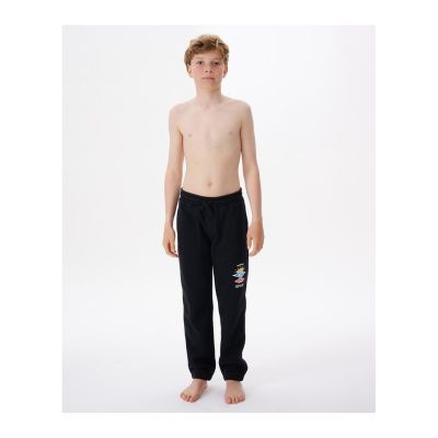 12. Spodnie RIP CURL Search Icon Track Pant-Boy - czarny
