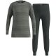 Bielizna termoaktywna - zestaw Odlo Set ACTIVE WARM Special Set roz. M Szara
