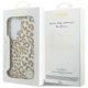 8. Etui Guess IML Leopard Print Triangle MagSafe na Samsung Galaxy S26 Ultra - brązowe