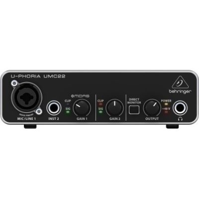 7. Behringer UMC22 - Interfejs audio USB
