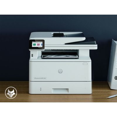 7. HP LaserJet Pro 4102fdn Multifunction Czerń i biel Drukarka, Tylko Ethernet; Kopiarka, skaner