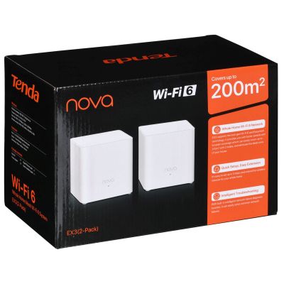 7. Tenda EX3 2-Pack AX1500