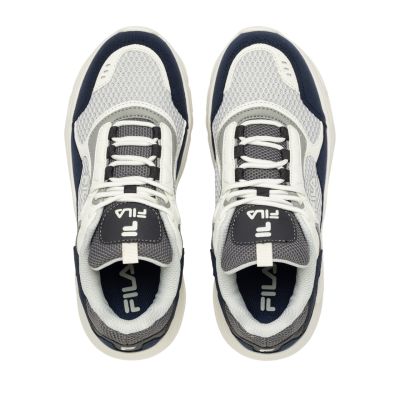 4. Buty damskie Fila Collene CB biało-szaro-granatowe FFW0046 53048