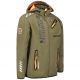 3. Kurtka Softshell Geographical Norway Royaute DB 068 M WY1996H/GN-Kaki / Orange