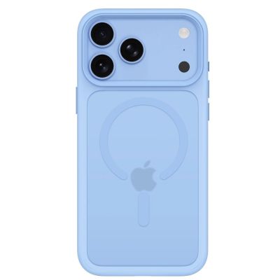 4. Etui Tech-Protect Magmat Magsafe CC na iPhone 18 Pro / 17 Pro - jasnoniebieski matowy