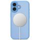 4. Etui Tech-Protect MagPeak MagSafe CC na iPhone 17 - niebieskie matowe