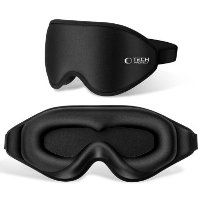 2. Maska do spania Tech-Protect Eyeshade Sleep Mask - czarna
