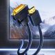 2. Ugreen dwukierunkowy kabel przewód HDMI - DVI 2m czarny (HD106)
