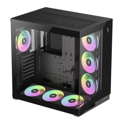 3. GameMax NEX C56 BK zabezpieczenia & uchwyty komputerów Midi Tower Czarny