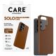 4. Etui CARE by PanzerGlass Solo Qi na Samsung Galaxy S26 Ultra - brązowe