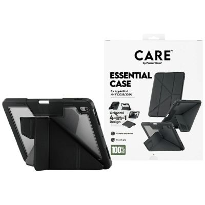 Etui Care by PanzerGlass Y fold do iPad Air 11" 2025 (7 gen.) / iPad Air 11" 2024 (6 gen.) -  czarne