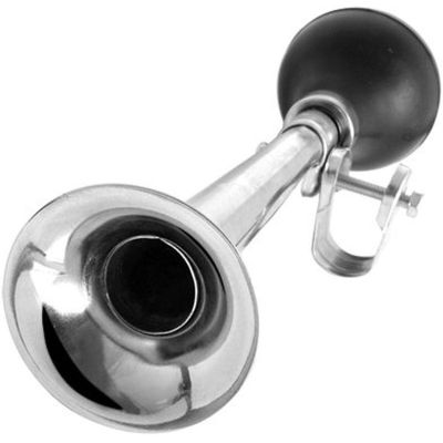 11. TRĄBKA KLAKSON ROWEROWY CHROM 21CM DUNLOP