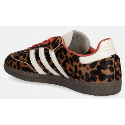 4. Buty Adidas Samba OG W Leopard Preloved Red  JI2734