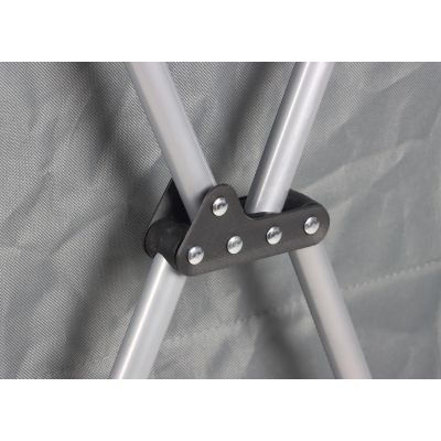 10. SZAFA TURYSTYCZNA SKŁADANA Z 3 PÓŁKAMI 60x51x98CM ENERO CAMP