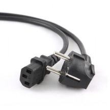 Kabel GEMBIRD PC-186-VDE-10M (C13 / IEC C13 / IEC 320 C13 - Schuko ; 10m; kolor czarny)