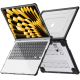 3. Etui Tech-Protect SmartShell Pro na MacBook Air 13" 2023-2025 M2 / M3 / M4 - przezroczysto-czarne