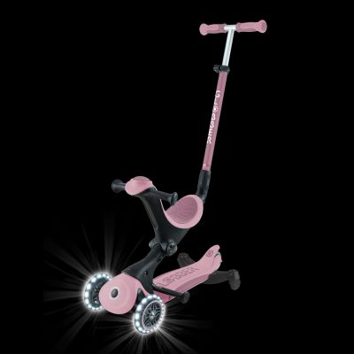 5. Hulajnoga z siedziskiem jeździk GO•UP DELUXE LIGHTS ECOLOGIC 360 (697-510)