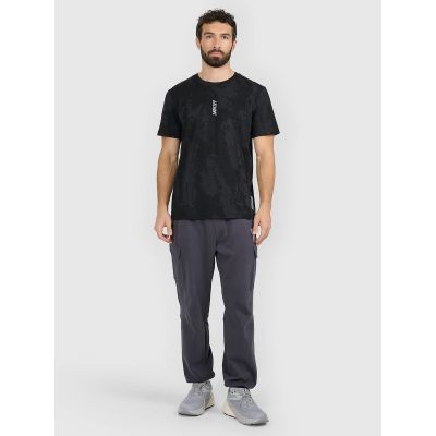 6. T-shirt regular z nadrukiem męski 4F 4FRAW25TTSHM3385-20A