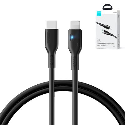 3. Kabel Joyroom Premium Series A13 Lightning / USB-C 20W 2m - czarny
