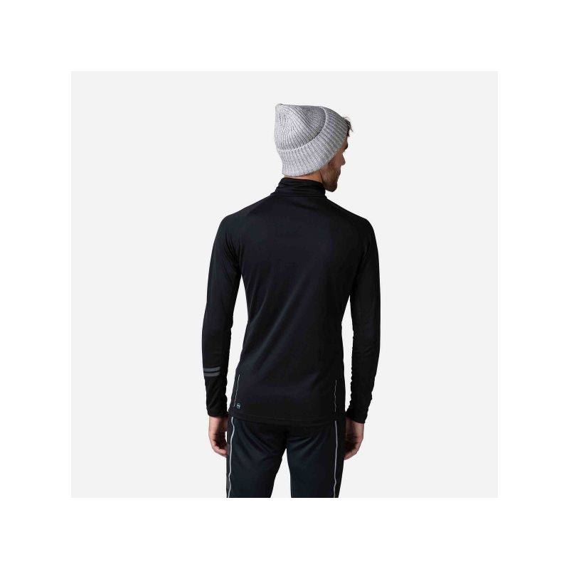 4. Koszulka Rossignol Poursuite 1/2 Zip czarny