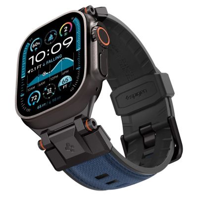 6. Pasek Spigen DuraPro Armor na Apple Watch 44 / 45 / 46 / 49 mm - granatowy