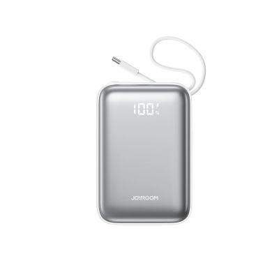 2. Powerbank Joyroom JR-PBF29 20000mAh 22,5W z podwójnym kablem - biały